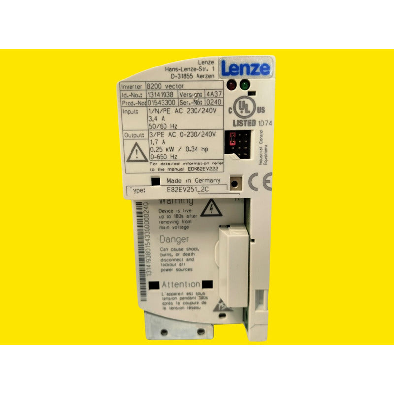 Lenze E82ev251k2c Inversor De Frecuencia