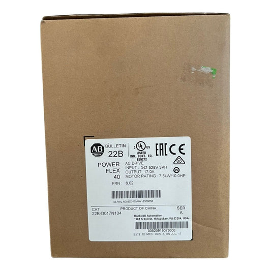Allen Bradley 22b-d017n104