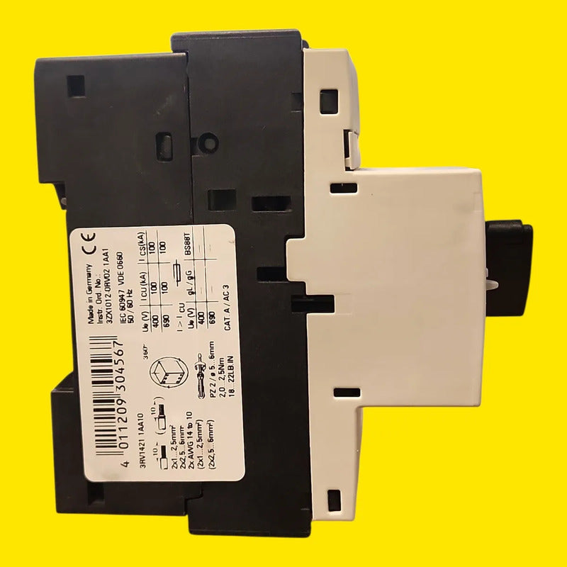 Siemens 3rv1421-1aa10 Interruptor Protector De Motor 50hz/60hz