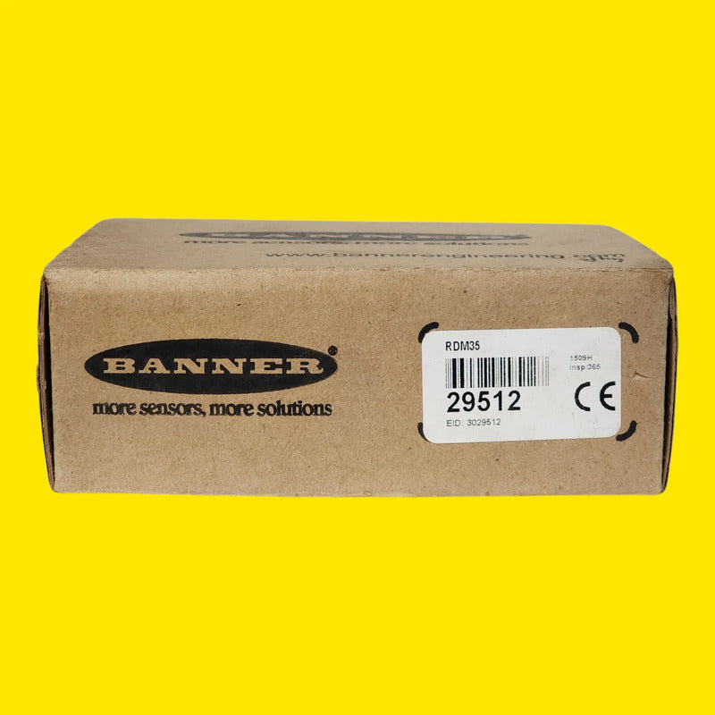 Banner Rdm35 29512 Pantalla Remota Ivu Display 3.5in