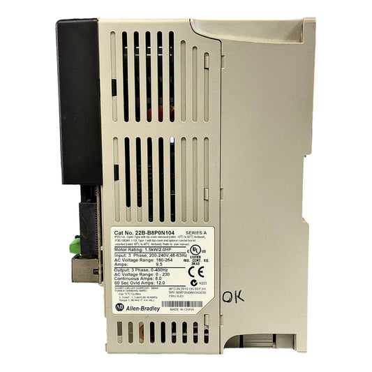 Allen-bradley 22b-b8p0n104 Power Flex 40