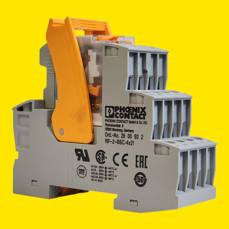 Phoenix Contact 2900932 Base Rele Rif-2-bsc/4x21 Tornillo