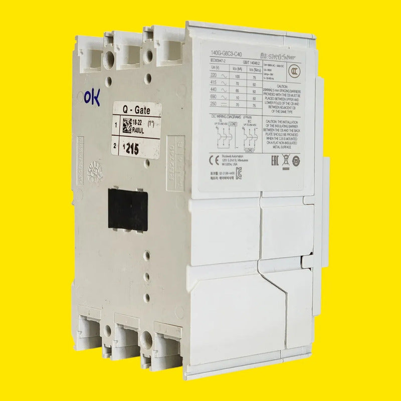 Allen-bradley 140g-g6c3-c40 Guardamotor 3p 690v Industrial 50/60 Hz Buen Estado Físico