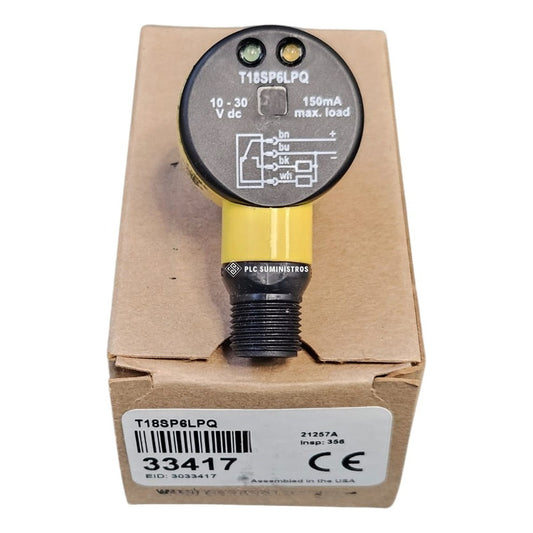 Banner 33417 T18sp6lpq Sensor