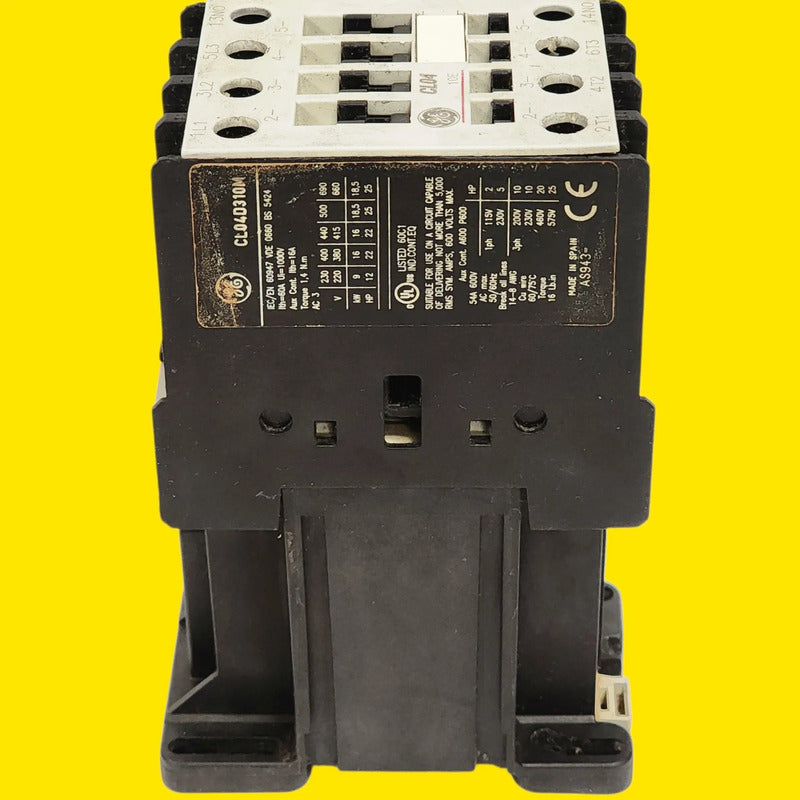 General Electric Cl04d310m Contactor Trifásico Industrial