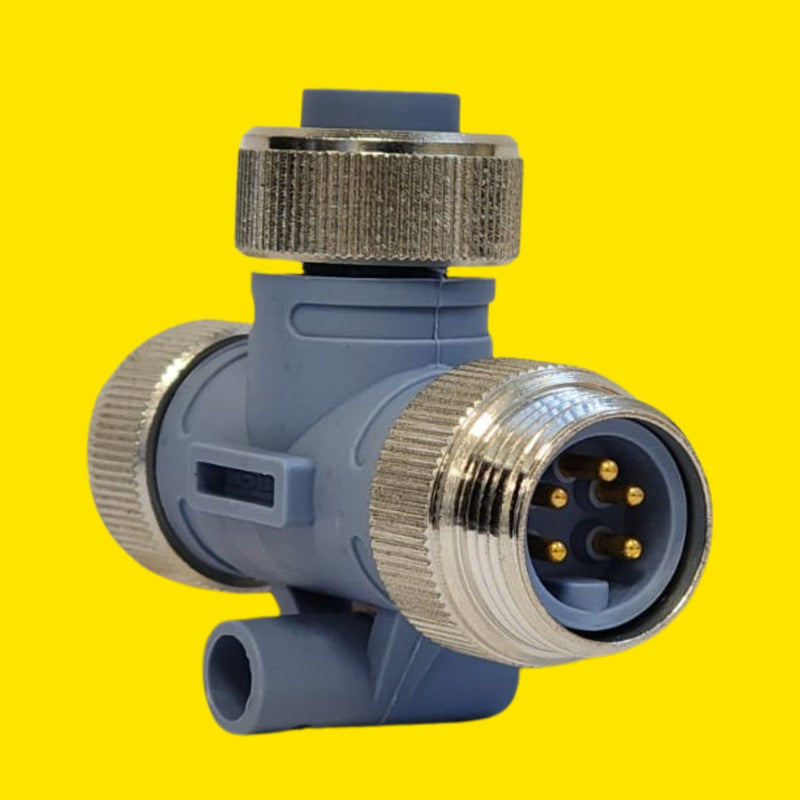 Turck Rsm-2rkm57 Cable Conector M12 Macho Hembra U0141