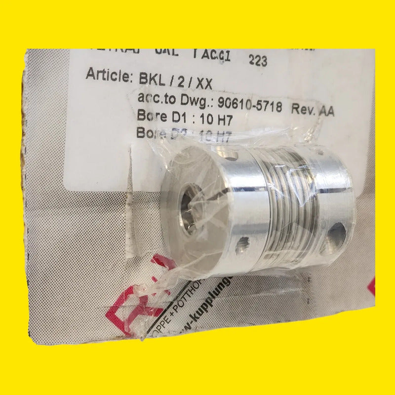 R+w Bkl/2/xx Cople Flexible De Precisión