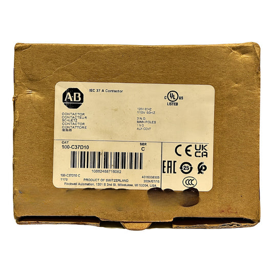 Allen-bradley 100-c37d10 Contactor