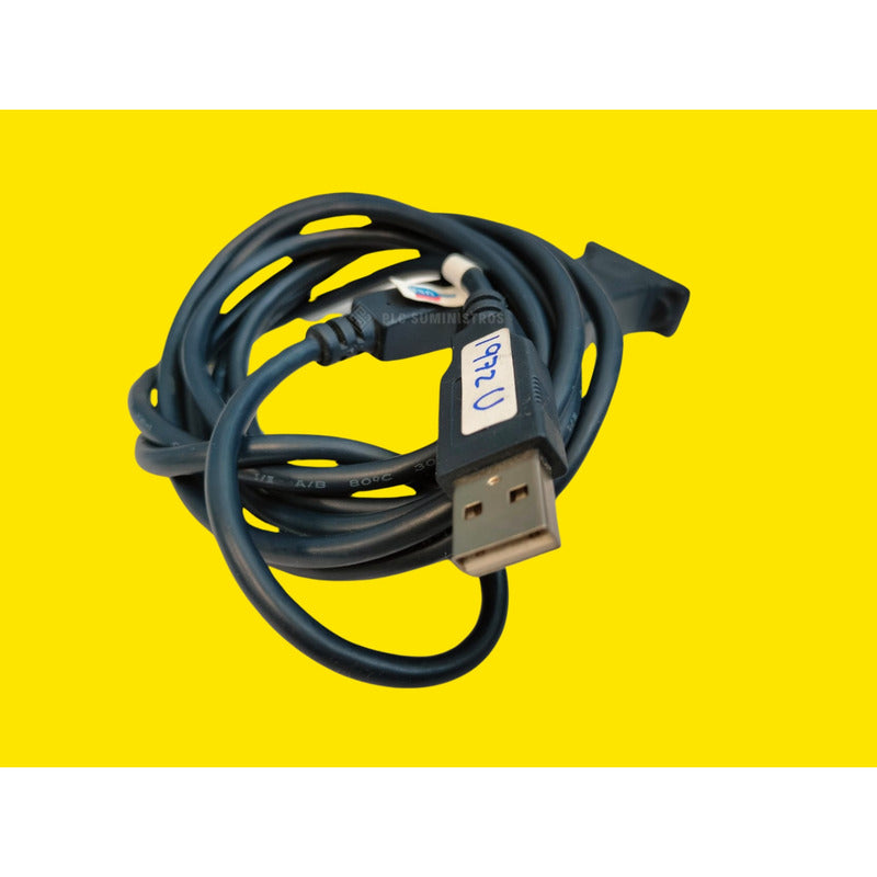Cable Usb2.0 E335091 Awm 2725 Con Adaptador Azul Acero