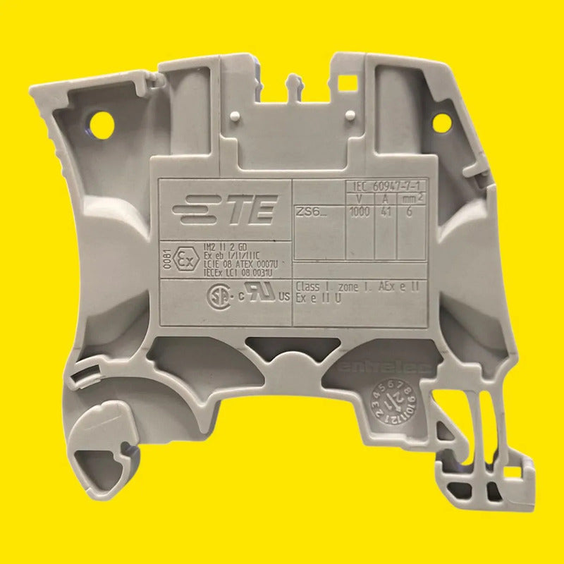 Te Connectivity 1snk506010r0000 Bornera De Paso Para Rieldi