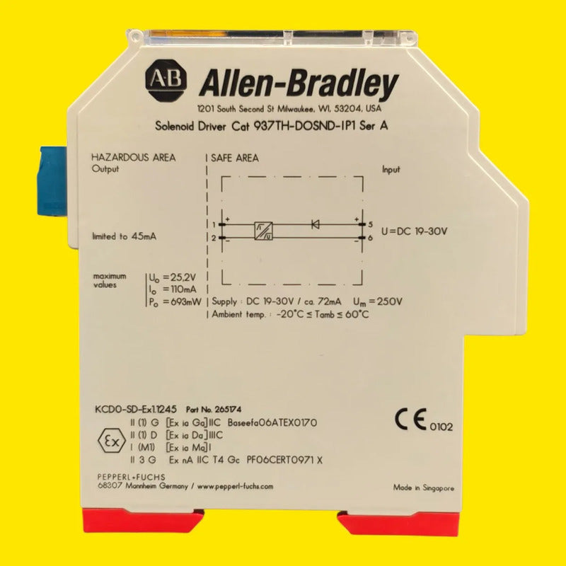 Allen-bradley 937th-dosnd-ip1 Barrera Aisladora 24vdc