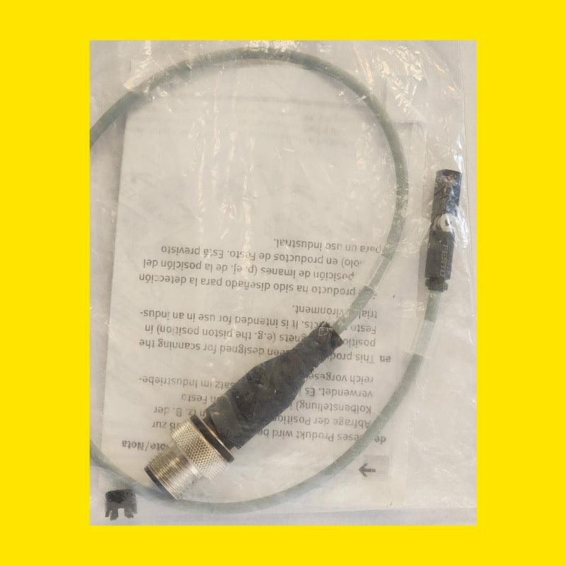 Sensor Magnético Festo Smt-8m 574337 24v M12 0.3m Industrial