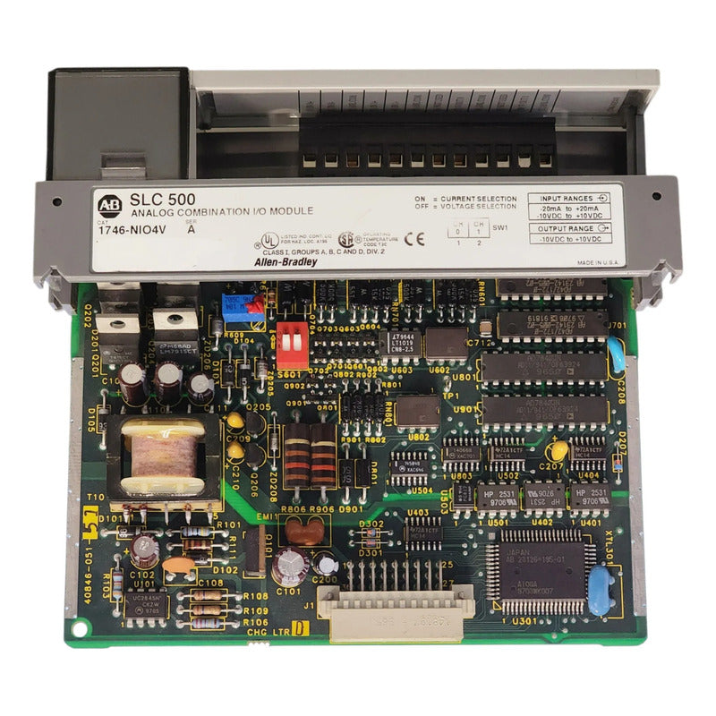Allen-bradley 1746-nio4v Módulo E/s Analógica