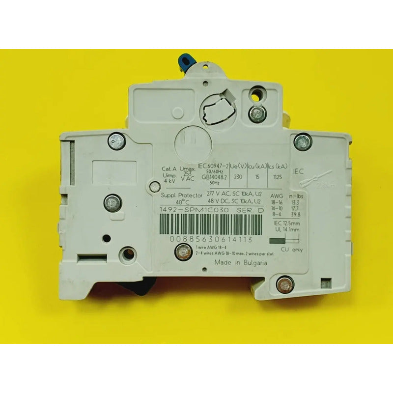 Allen-bradley 1492-spm1c030 Interruptor C 3a