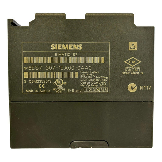 Siemens 6es7307-1ea00-0aa0 Power Suply Simatic S7