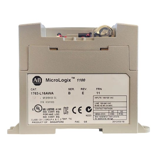 Allen Bradley 1763-l16awa B Series Micrologix 1100 Plc