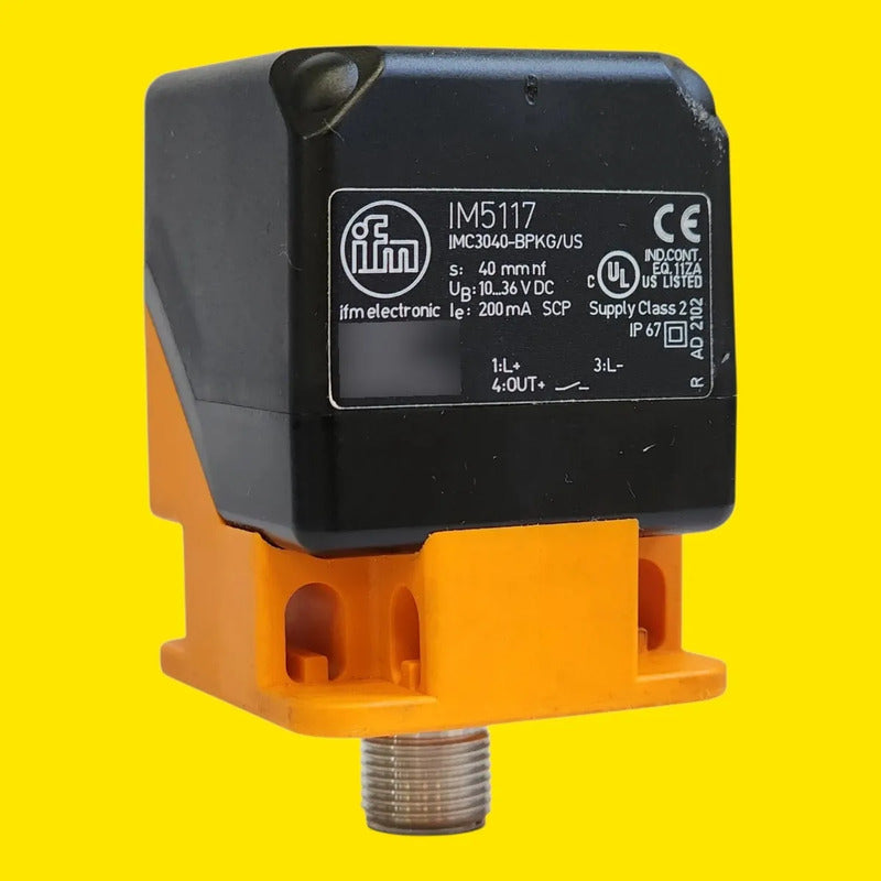 Ifm Im5117 Sensor Inductivo Pnp 40mm Ip67