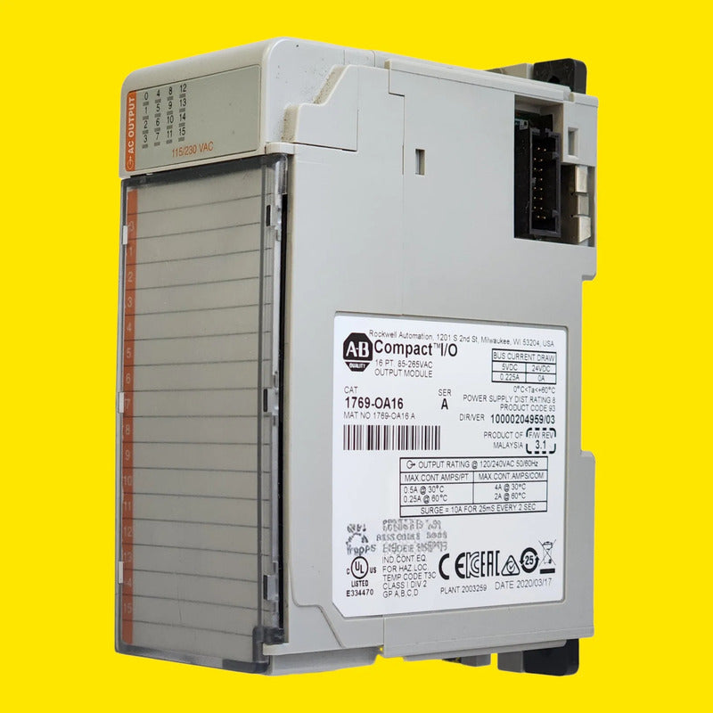 Allen-bradley 1769-oa16 Módulo De Salidas Ac Para Plc