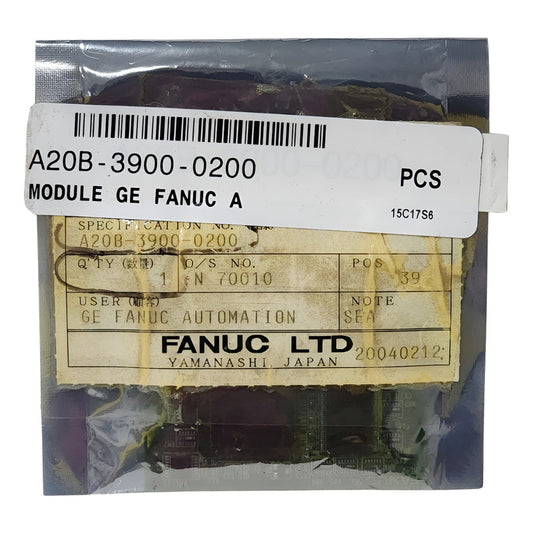 Tarjeta De Control Fanuc A20b-3900-0200 Cnc Original