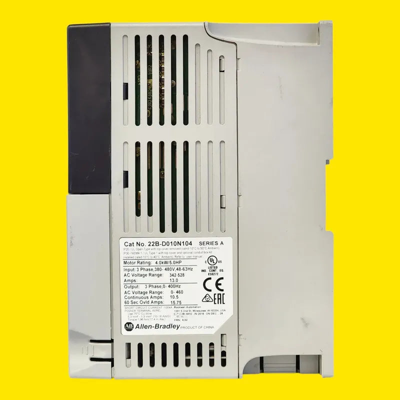 Allen-bradley 22b-d010n104 Variador De Frecuencia 5hp