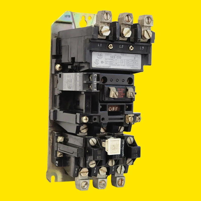 Allen-bradley 509-cod Arrancador Magnético Nema Industrial 50/60 Hz