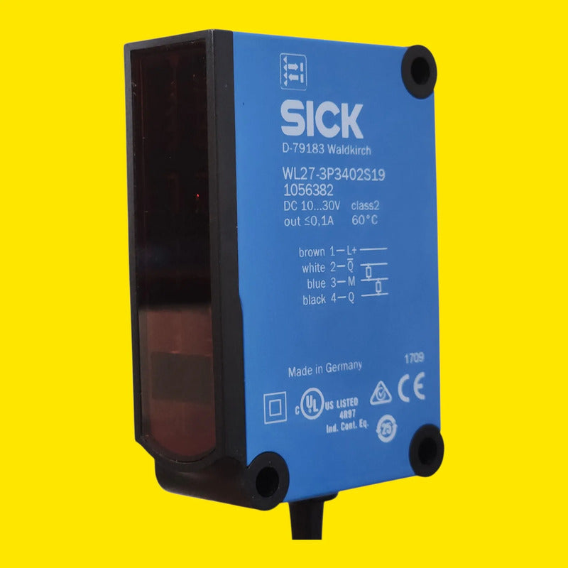 Sick Wl27-3p3402s19 1056382 Sensor Fotoeléctrico Pnp