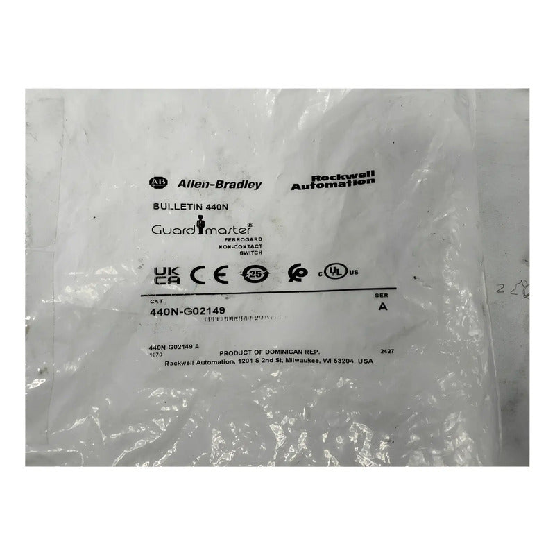 Allen-bradley 440n-g02149 Bulletin 440n Guardmaster