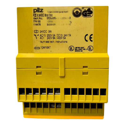 Pilz 774150 Pze 9 24vdc Rele De Seguridad