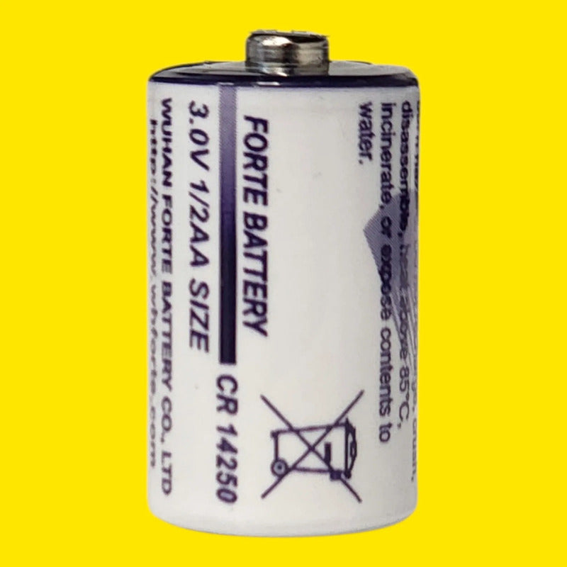 Forte Cr14250 Batería 3v 1/2 Aa Industrial Con Terminales