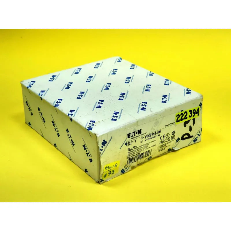 Eaton Pkzm4-58 Disyuntor De Protección De Motor Nuevo 50 Hz- 60 Hz