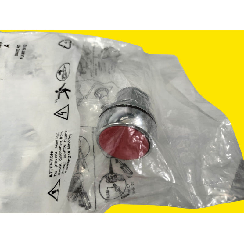 Allen-bradley 800fm-f4 Boton Pulsador De 22mm Blanco