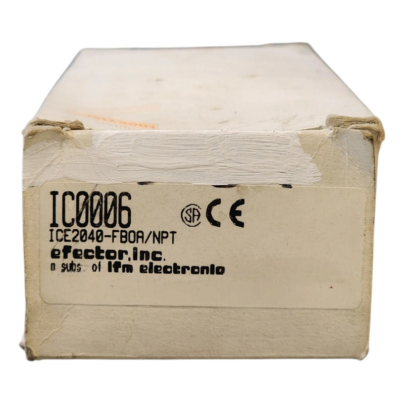 Ifm Ic0006 Ice2040-fboa/npt Sensor Inductivo