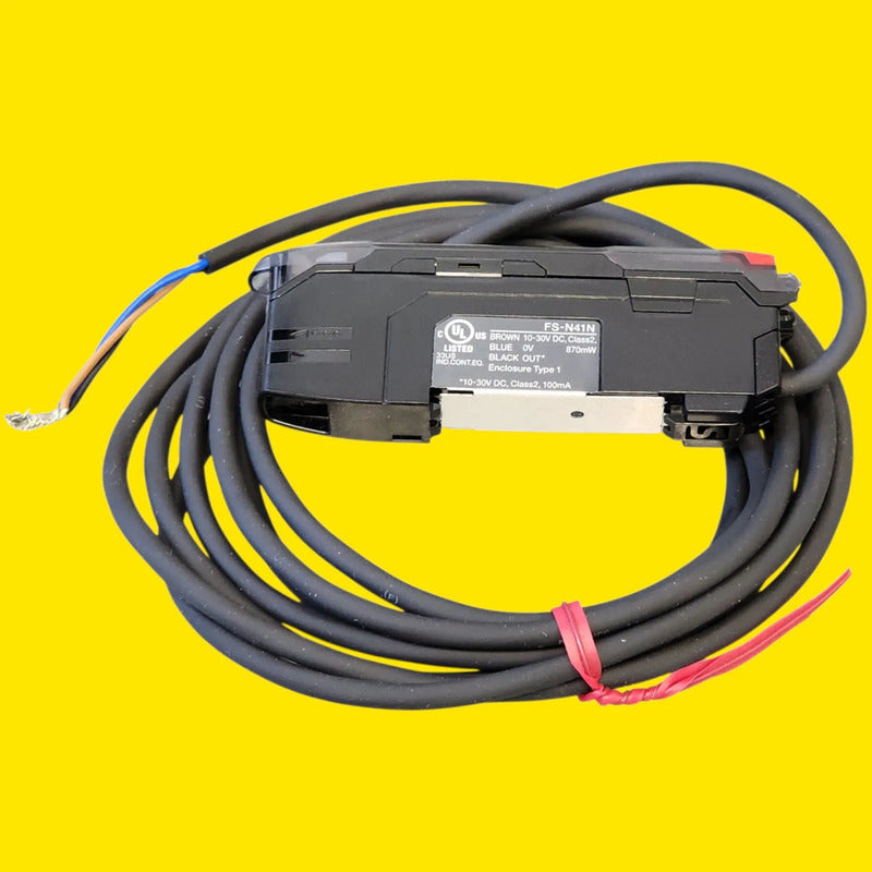 Keyence Fs-n41n Amplificador De Sensor Óptico Negro