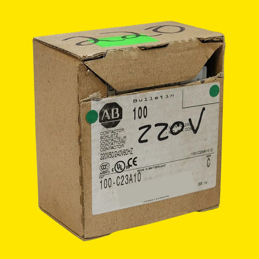 Contactor Allen-bradley 100-c23a10 23a 3 Polos 220v Ac