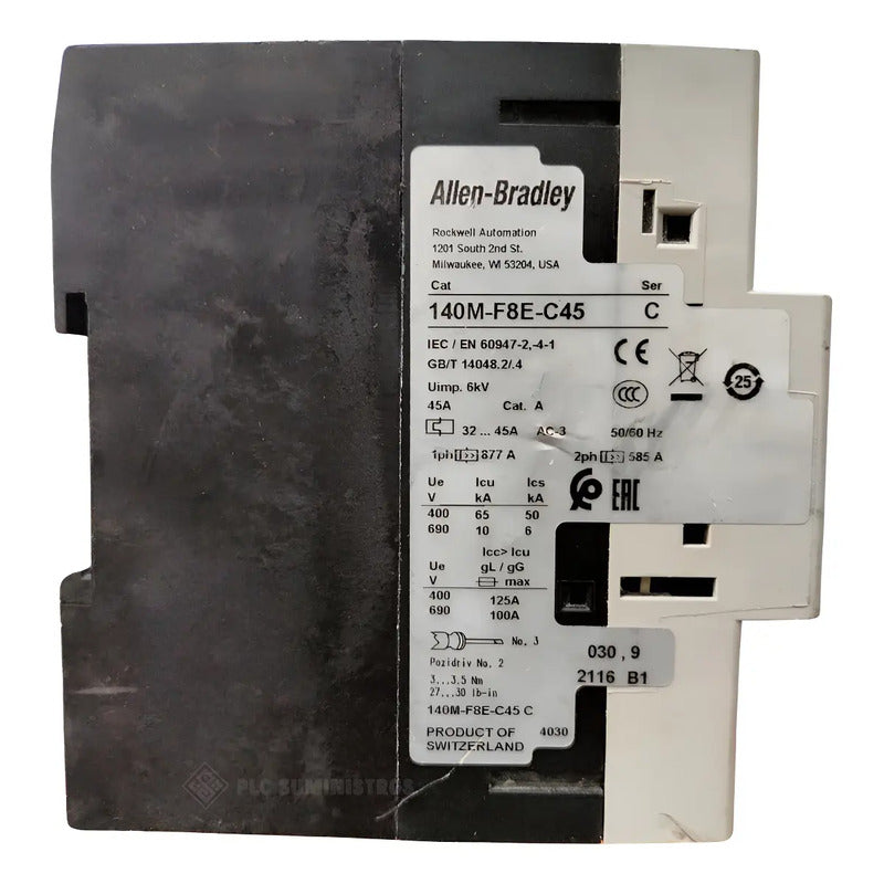 Allen-bradley 140m-f8e-c45 Disy. De Protección  Motor 60