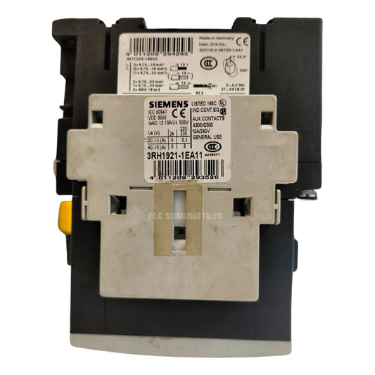 Siemens 3rt1035-1bb40  Contactor Con Contacto Auxiliar