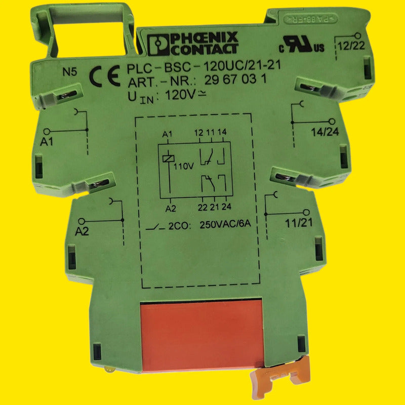 Phoenix Contact Plc-bsc-120uc/21-21 Base Relé 2967031