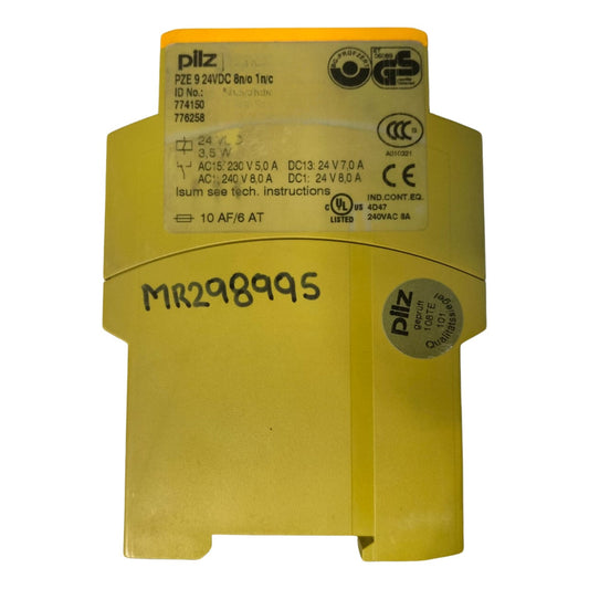Pilz Pze 9 24vdc 8n/o 1n/c 774150 Modulo De Expansion