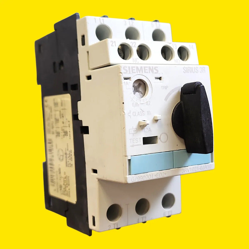 Siemens 3rv1021-0ja10 Guardamotor Sirius 0.7-1a 3 Polos 50hz/60hz