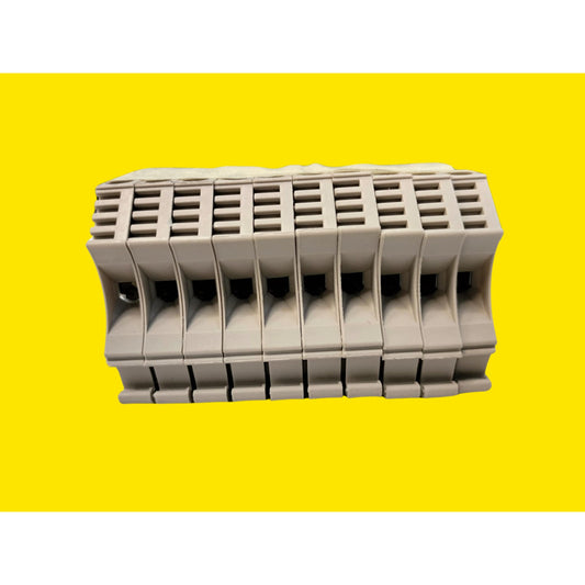 Weidmuller Borne De Paso Wdu 6 Brida-tornillo 10 Pzs