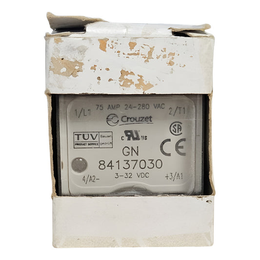 Crouzet Gn 84137030 75amp 24-280 Vac