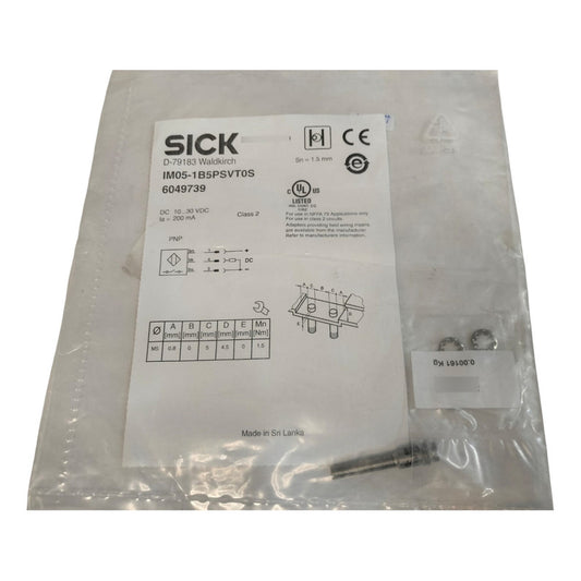 Sick Im05-1b5psvt0s Sensor  De Proximidad