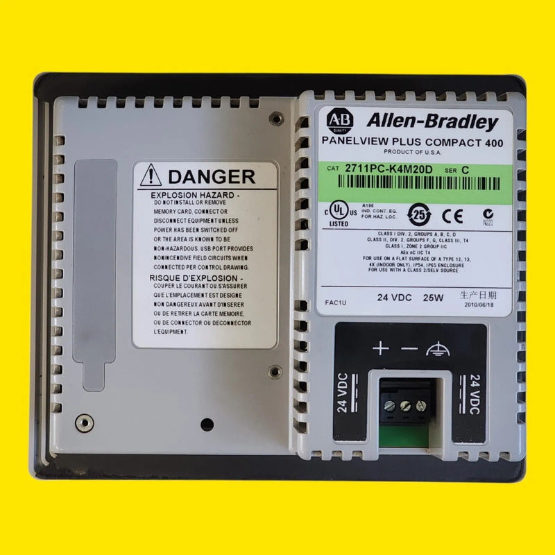 Allen-bradley 2711pc-k4m20d Panelview Plus 400