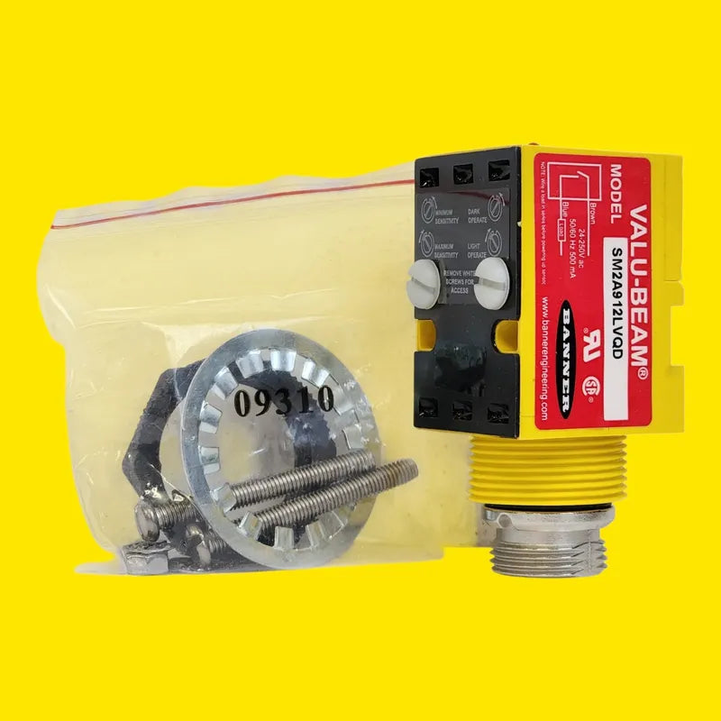 Banner Sm2a912lvqd 26577 Sensor Fotoelectrico 24-240v