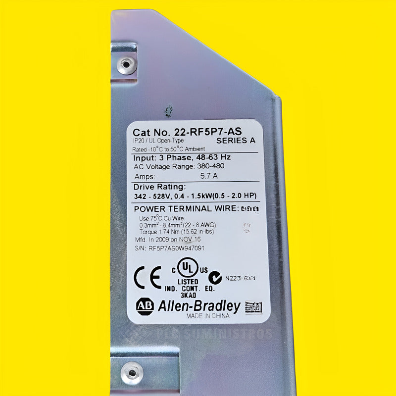 Allen-bradley Line Filter 22-rf5p7-as