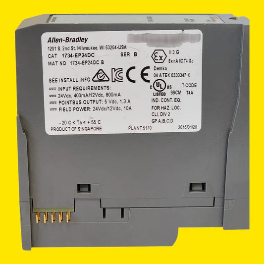 Allen Bradley 1734-ep24dc Modulo Expansion Point I/o