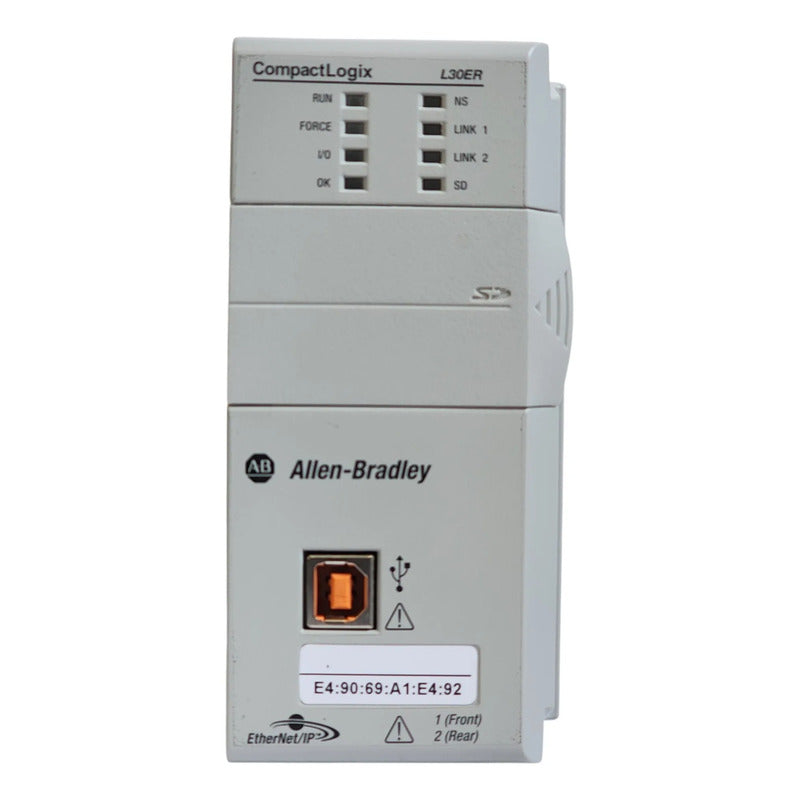 Allen-bradley 1769-l30er Compactlogix 1 Mb Controlador Enet.