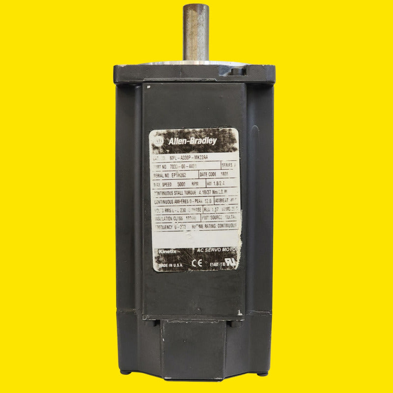 Allen-bradley Mpl-a330p-mk22aa Servo Motor Rotativo