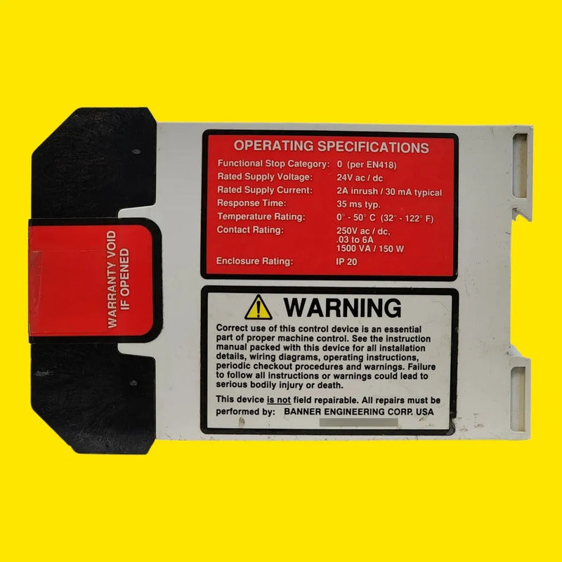 Banner Es-fa-6g 55579 Rele De Seguridad 24v