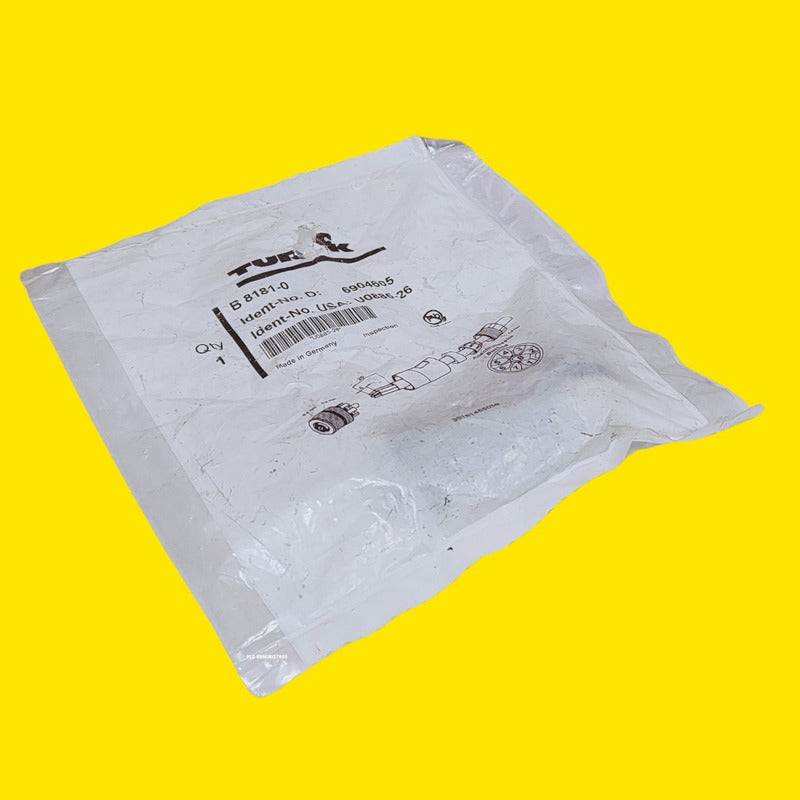 Turck B 8181-0 U0885-26  Conector M12 Hembra 8 Polos Pg9